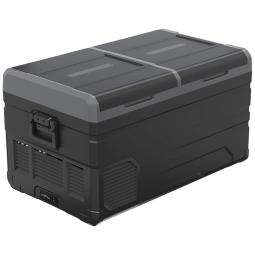 Alpicool Geladeira, Cooler Elétrico 75L Portátil Automotivo com Controle de Temperatura, 12, 24V, Preto