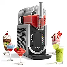 Máquina de Slush Raspadinha Dream Sora 1,9L 5 Programas Frozen Cinza Auto Limpeza 240V