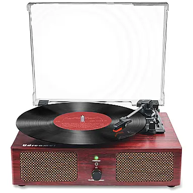 Toca-discos de Vinil Wireless com