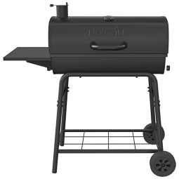 Churrasqueira a Carvão com Mesa Lateral e Rodas para Camping, Nexgrill 8100029C, Preta