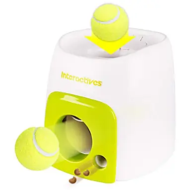 Lançador de Bolas Automático Interativo
