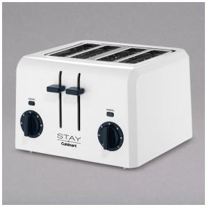 Torradeira Pop Up 4 Fatias Cuisinart Branco 4 Ranhuras Controle 7 Níveis 120V