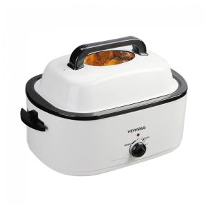 Panela Elétrica 22 Litros com Controle de Temperatura e Tampa Auto Aquecida, 110V 1450W, HEYNEMO, Branca