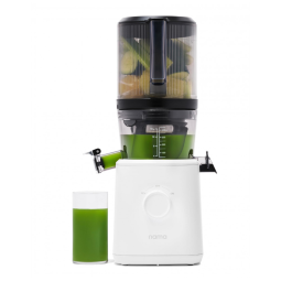 Espremedor de Frutas Nama J2 Automático com Sistema de Extração a Frio, Tubo Amplo para Frutas Inteiras - Menos Desperdício