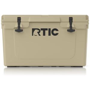 Cooler Caixa Térmica Portátil Litros, RTIC 45 Tan, Bege