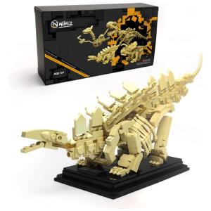 Kit de Construção Fóssil de Dinossauro Mosasaurus com 498 Peças, Nifeliz