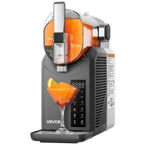 Máquina de Frozen VEVOR, 2 Litros, Sem a Necessidade de Gelo, Preparador de Bebidas Geladas para Casa com 6 Programas Pré-Definidos