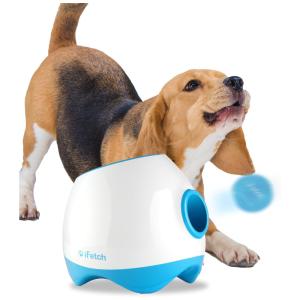 iFetch Too Lançador De Bola Muito Interativo Para Cães Lança Bolas de Tênis Padrão, Grande