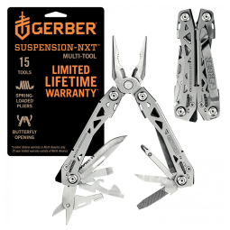 Gerber Canivete Multifuncional 18 Ferramentas, Prata