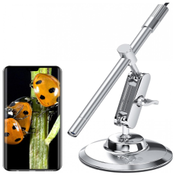 Microscópio Digital USB, True 200x Ampliação Handheld Microscópio De Solda com Suporte De Metal e Caixa para o Windows PC