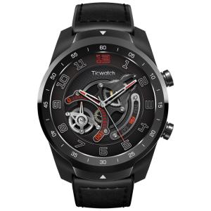 TicWatch Pro Bluetooth relógio inteligente, exibição em camadas, pagamento NFC, Assistente do Google, Wear OS by Google anteriormente