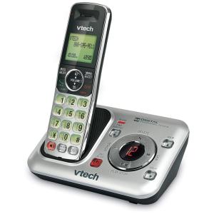 Telefone sem Fio VTech CS6429 2 DECT 6.0 c, 2 Aparelhos,Vermelho