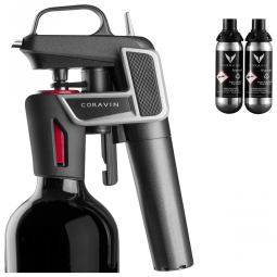 Coravin Premium Sistema de Preservação de Vinhos Abridor, Preto