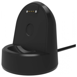 Soarking Base de Carregador Ticwatch E, S com Cabo de 1,5 m, Preto