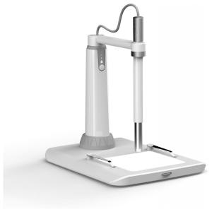 Microscópio WiFi, True 150x Ampliação Zoom Microscópio Digital sem fio para iPhone, Android, Windows MAC PC com 8 Luzes LED Ajustáveis