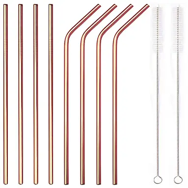 Conjunto de 8 Canudos De