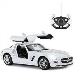 RASTAR Carrinho de Controle Remoto Mercedes Benz SLS, Branco