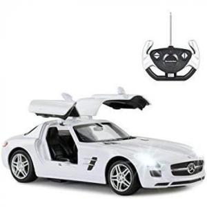 RASTAR Carrinho de Controle Remoto Mercedes Benz SLS, Branco