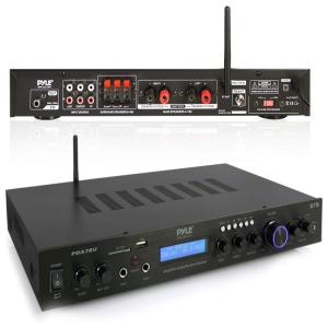 PYLE AMPLIFICADOR HOME THEATER RECEIVER BLUETOOTH S, FIO 200 WATTS
