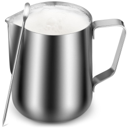 Zulay Kitchen Jarra Leiteira Cremeira 355 mL Aço Inoxidável de Grau