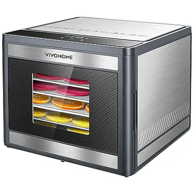 Desidratador de Alimentos VIVOHOME, 6