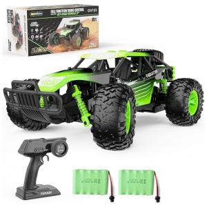 Carrinho de Controle Remoto Off Road, Tração 4 x 4, Escala 114, Idade Recomendada 8, GIZMOVINE, Verde
