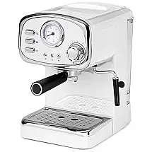Cafeteira Elétrica Programável com Vaporizador e Aço Inoxidável, 110v, EXHNLE, Prateado