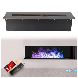 Lareira Elétrica 3D a Vapor d'Água Sxysgf Tela Touch Controle Remoto Multicolor 80L-3D Aço Inoxidável 80 cm