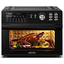 Fritadeira Elétrica Air Fryer 30L, com Painel de Controle Digital, 1800W, 110v, OIMIS AFO 10D RC3, Preto