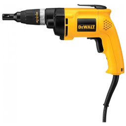 Parafusadeira em Aço Helicoidal 6, com Velocidade Variável, 110v, DEWALT DW257, Amarelo