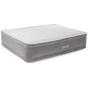 Colchão Inflável Comfort, INTEX 64413E, Cinza