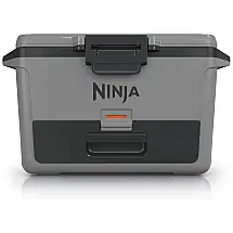 Cooler Térmico Portátil 46L com Gaveta em Zona Seca, Premium Mantém o Gelo por Dias, Ninja FB151GY FrostVault, Cinza Ardósia