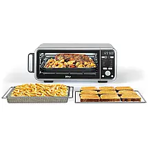 Forno Elétrico de Bancada com 13 Funções e Controle Digital, 1800W, 110v, NINJA SP301, Cinza