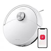 Robô Aspirador Roborock Q10 S5 10000Pa com Mop Vibratório Auto Elevação LiDAR 360° Branco