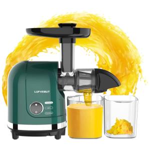 Centrífuga de Frutas com 7 Velocidades, Aço Inoxidável, 250W, 110v, AIYFYHTE, Verde