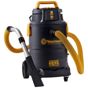 Aspirador de Pó Profissional 30 Litros com Filtro HEPA, 110V, Vacmaster Pro, Preto