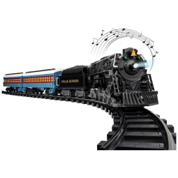 Polar Express Ready to Play Conjunto de Trem Trenzinho Elétrico 24 Trilhos, LIONEL 711803, Preto
