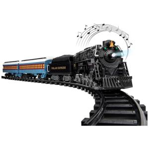 Polar Express Ready to Play Conjunto de Trem Trenzinho Elétrico 24 Trilhos, LIONEL 711803, Preto