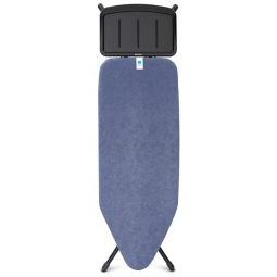 Tábua de Passar Extra Grande com Altura Ajustável e Pés Antiderrapante, Brabantia, Azul