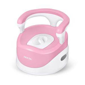 Troninho Realista Interativo para Crianças com Assento Ergonômico, HEETA, Rosa
