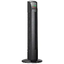 Inmseo Ventilador de Torre 3 Velocidades, com Tela LED e Controle Remoto 110V, Preto