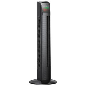 Inmseo Ventilador de Torre 3 Velocidades, com Tela LED e Controle Remoto 110V, Preto