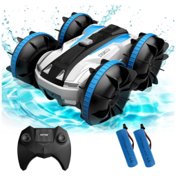 Carrinho de Controle Remoto 360 de Rotação e Velocidade 12 km por hora, TECNOCK, Preto