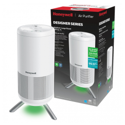 Purificador de Ar para Espaços de até 17m2 com Modo Automático Inteligente e Tecnologia UltraQuiet Contra Incêndio, Honeywell HPA830W HEPA