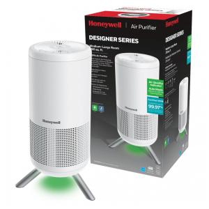 Purificador de Ar para Espaços de até 17m2 com Modo Automático Inteligente e Tecnologia UltraQuiet Contra Incêndio, Honeywell HPA830W HEPA