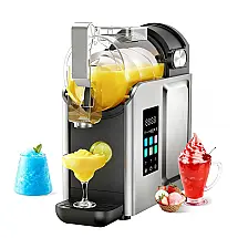 Máquina de Slush Raspadinha RUN.SE 2L 6 Programas Sem Gelo LED Display 220V