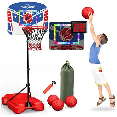 Cesta de Basquete com 3