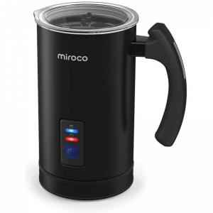 Miroco Batedor de Leite Espuma e Vaporizador de Leite Quente ou Frio