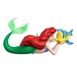 Enfeite de Natal Hallmark Keepsake Natal 2025 Disney A Pequena Sereia Amizade Fin-Tástica, Decoração Encantadora para Fãs