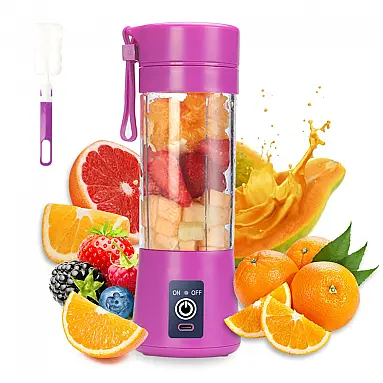 Mini Liquidificador Pessoal Portátil 380mL